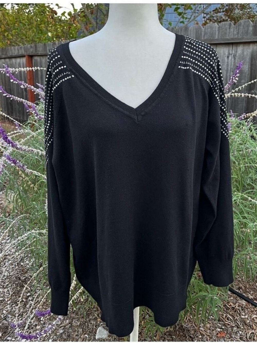 City Chic Shoulder Dream Sweater - Size 18